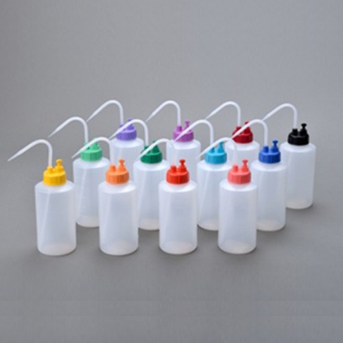 NT Wash Bottle B Type 1L [Color Cap] 가스벤트 세척병 1리터